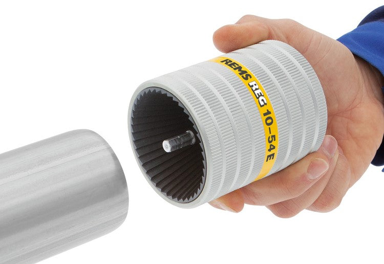 113835 Rohrentgrater REMS REG 10-54 E, Ø 10-54 MM, Ø 1/2-2 1/8'' Entgrater