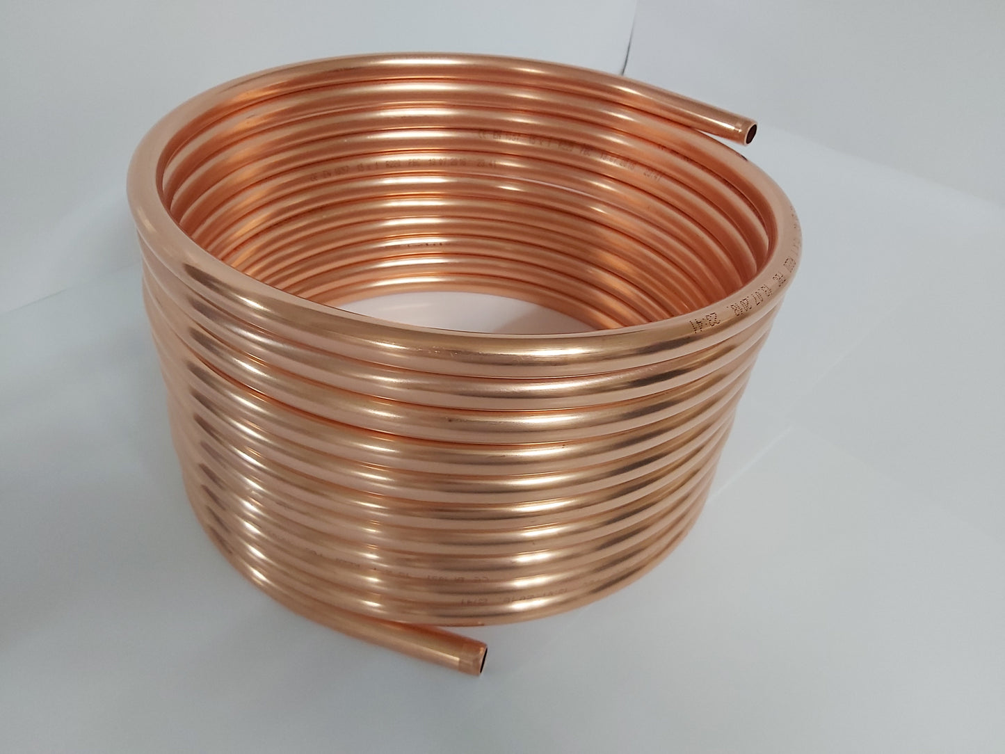 Spirale aus Kupferrohr 15x1mm weich aus 10m mit Außendurchmesser ca. 31cm (Kupferrohrspirale)