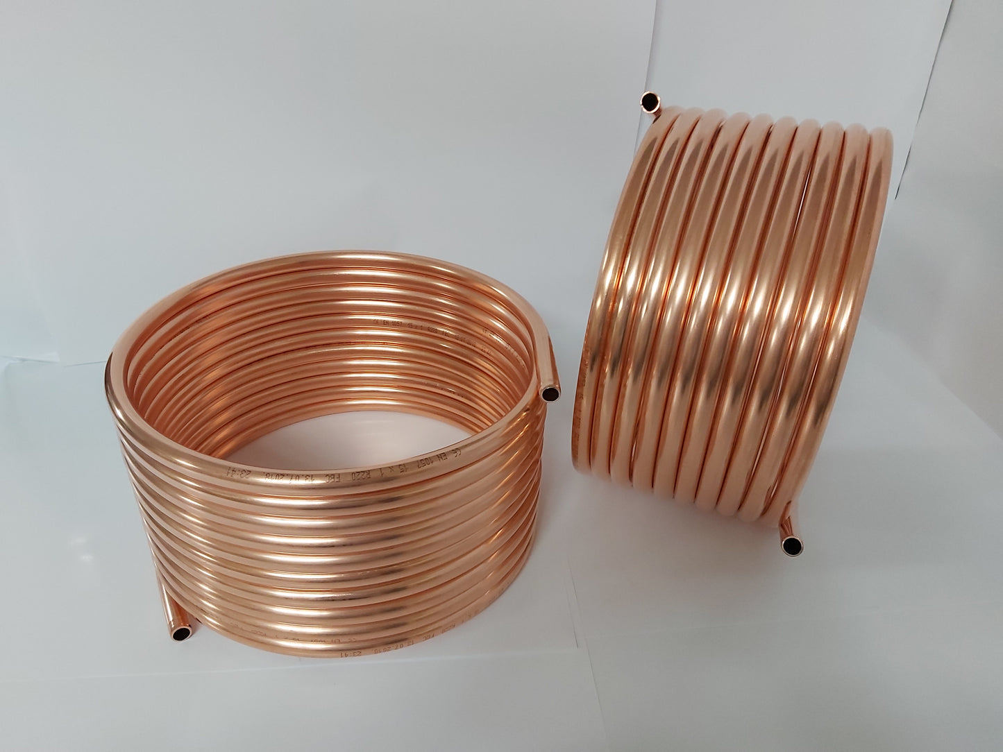Spirale aus Kupferrohr 15x1mm weich aus 10m mit Außendurchmesser ca. 31cm (Kupferrohrspirale)