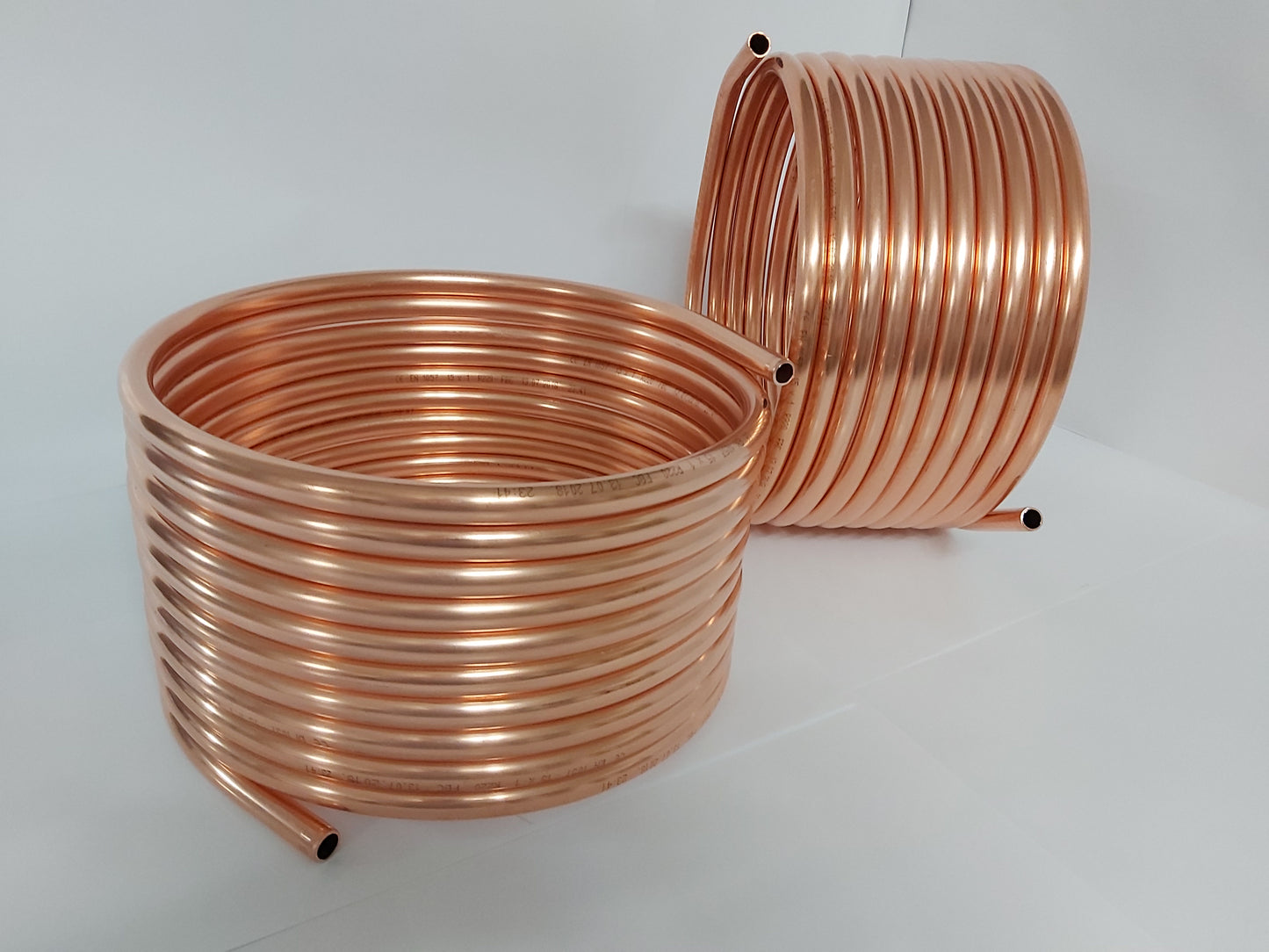Spirale aus Kupferrohr 15x1mm weich aus 10m mit Außendurchmesser ca. 31cm (Kupferrohrspirale)