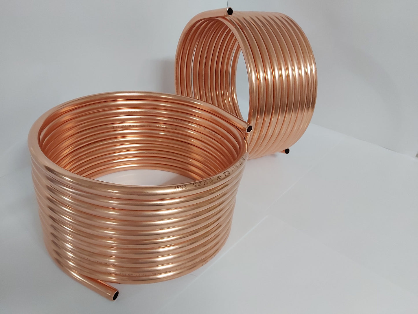 Spirale aus Kupferrohr 15x1mm weich aus 10m mit Außendurchmesser ca. 31cm (Kupferrohrspirale)