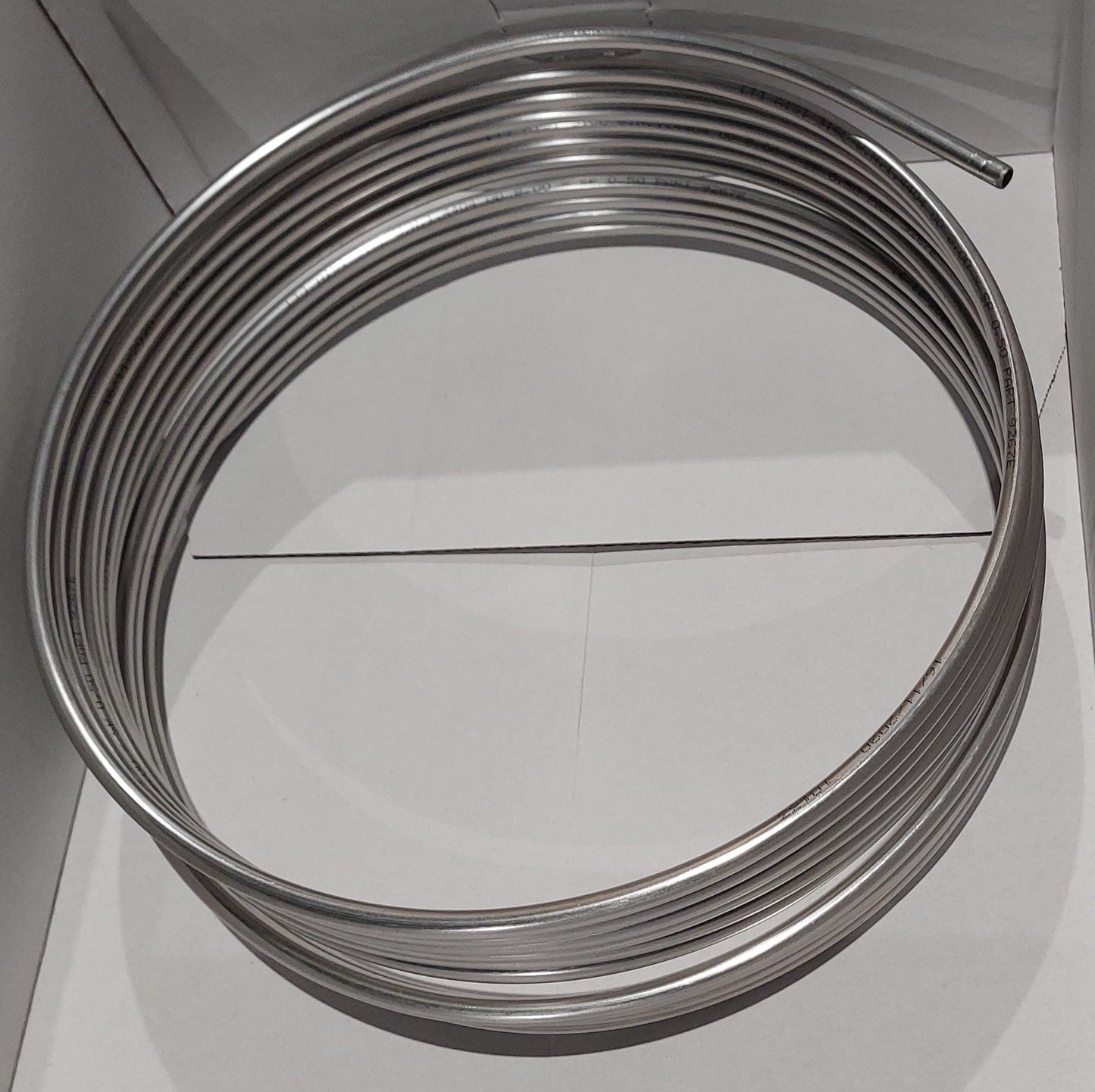 8x1mm Edelstahlrohr im Ring AISI 316L EN 1.4404 als 5m, 10m, 15m, 20m, 25m, 50m Ring