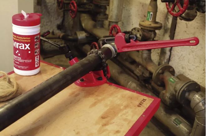 Viragrip®-Rohrzange aus Heavy Duty-Guss 013848