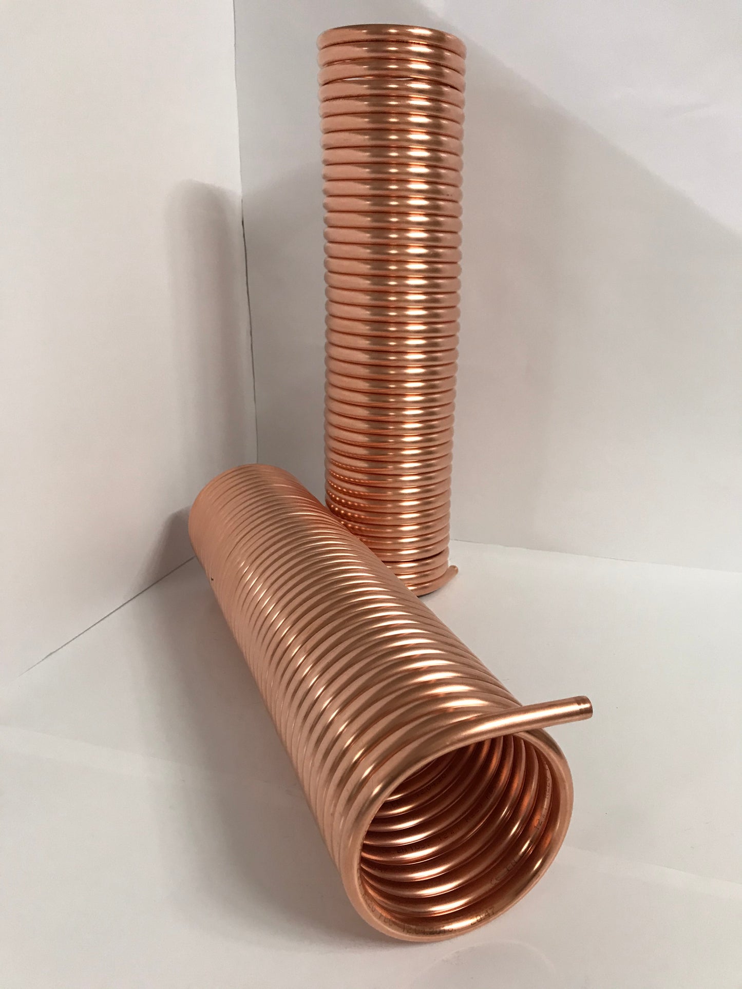 Spirale aus Kupferrohr 12x1mm weich aus 15m mit Ø ca. 13cm (Kupferrohrspirale)