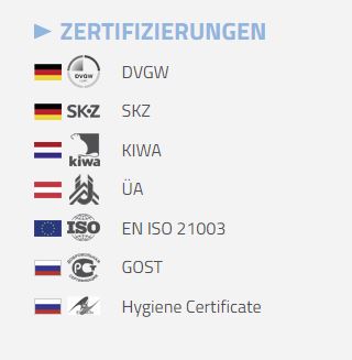 Aluverbundrohr 16x2mm als 5m 10m 25m 50m 100m mit DVGW und SKZ Zulassung