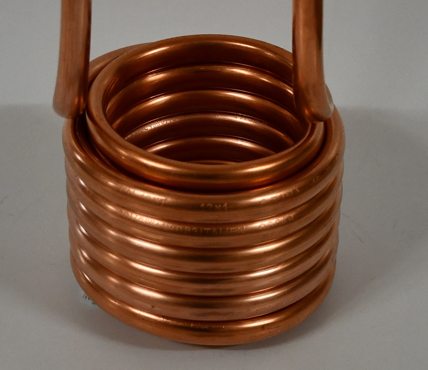 2-fach Spirale Kupferrohr 12x1mm aus ca. 5m mit Innendurchmesser ca. 85mm Wärmetauscher
