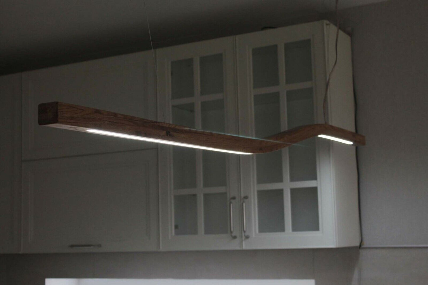 Hängeleuchte "WAVE" Hängelampe aus Holz (Modernes Design)