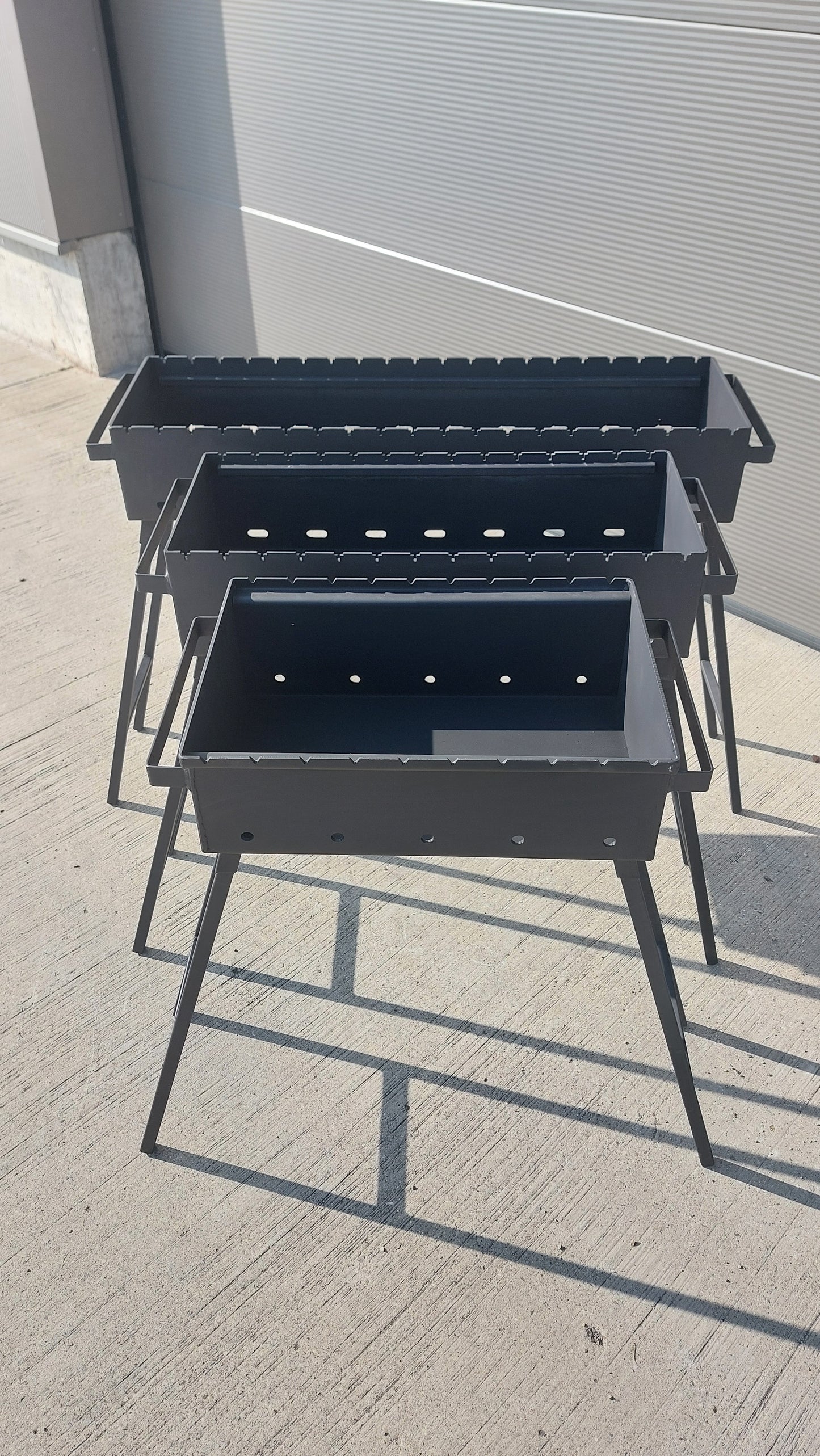 Holzkohlegrill, Mangal Grill / Schaschlik Grill 50cm, 70cm, 100cm