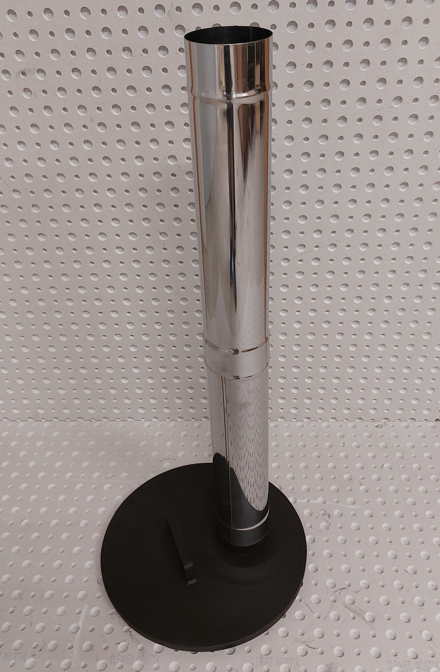 DECKEL 35cm Durchmesser mit RAUCHROHR für Poolheizung Feuertonne