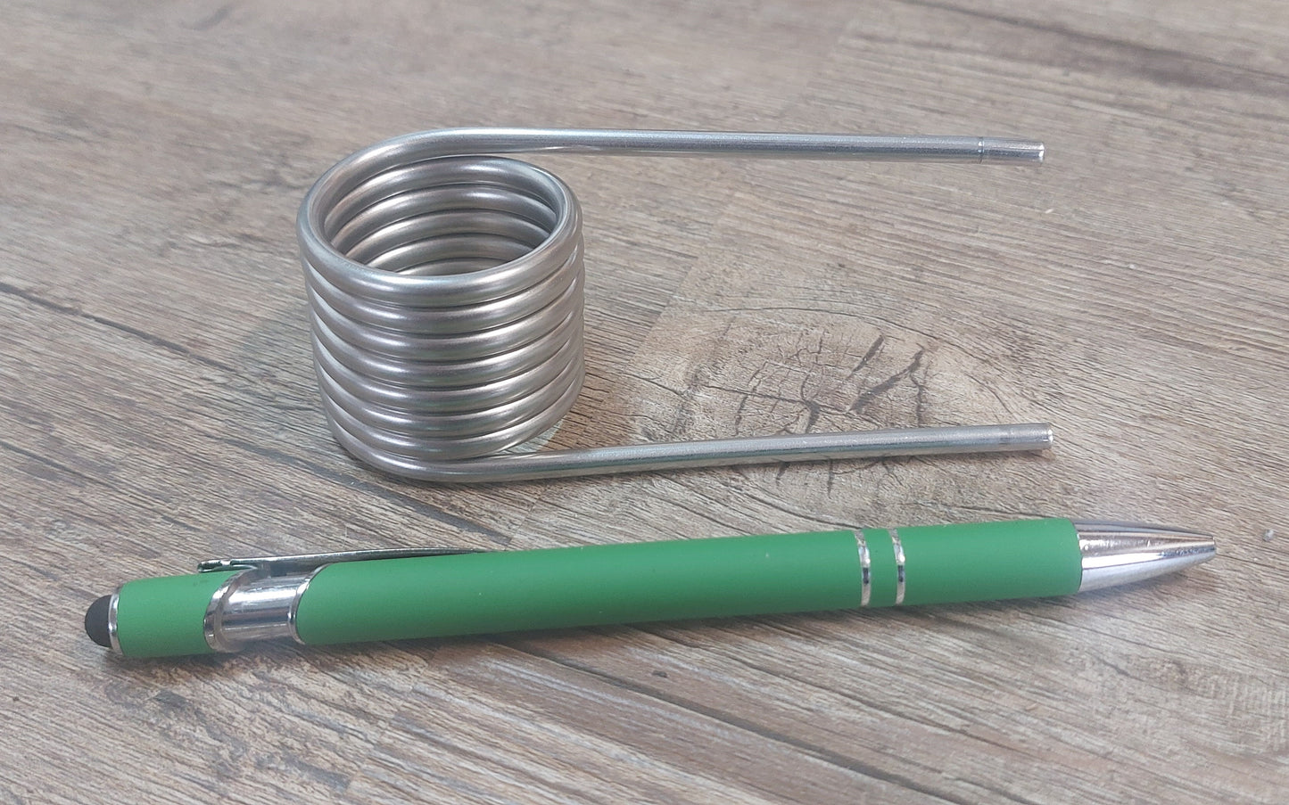 Spirale aus 1m - 5m Edelstahlrohr 4x0,5mm AISI 304 EN 1.4301 Verschiedene Durchmesser