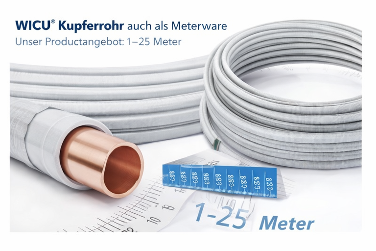 Kupferrohrreiniger 1/4 Zoll Sechskant – 15 Mm – Für Sanitär Und Heizung – Schnelle Reinigung Von Kupferrohren