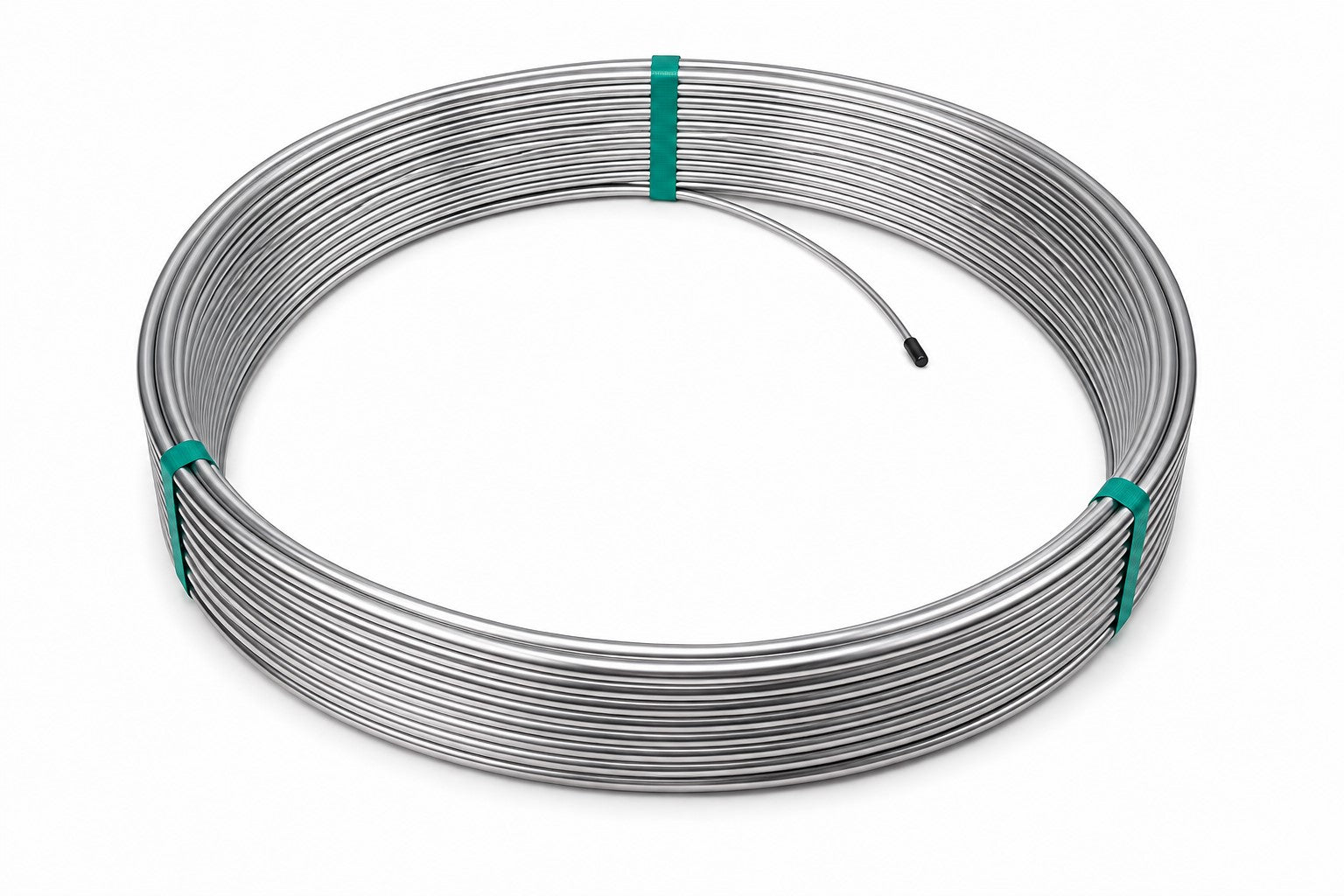 Edelstahlrohr 12x1mm AISI 316L (EN 1.4404) als Ringware in verschiedenen Längen