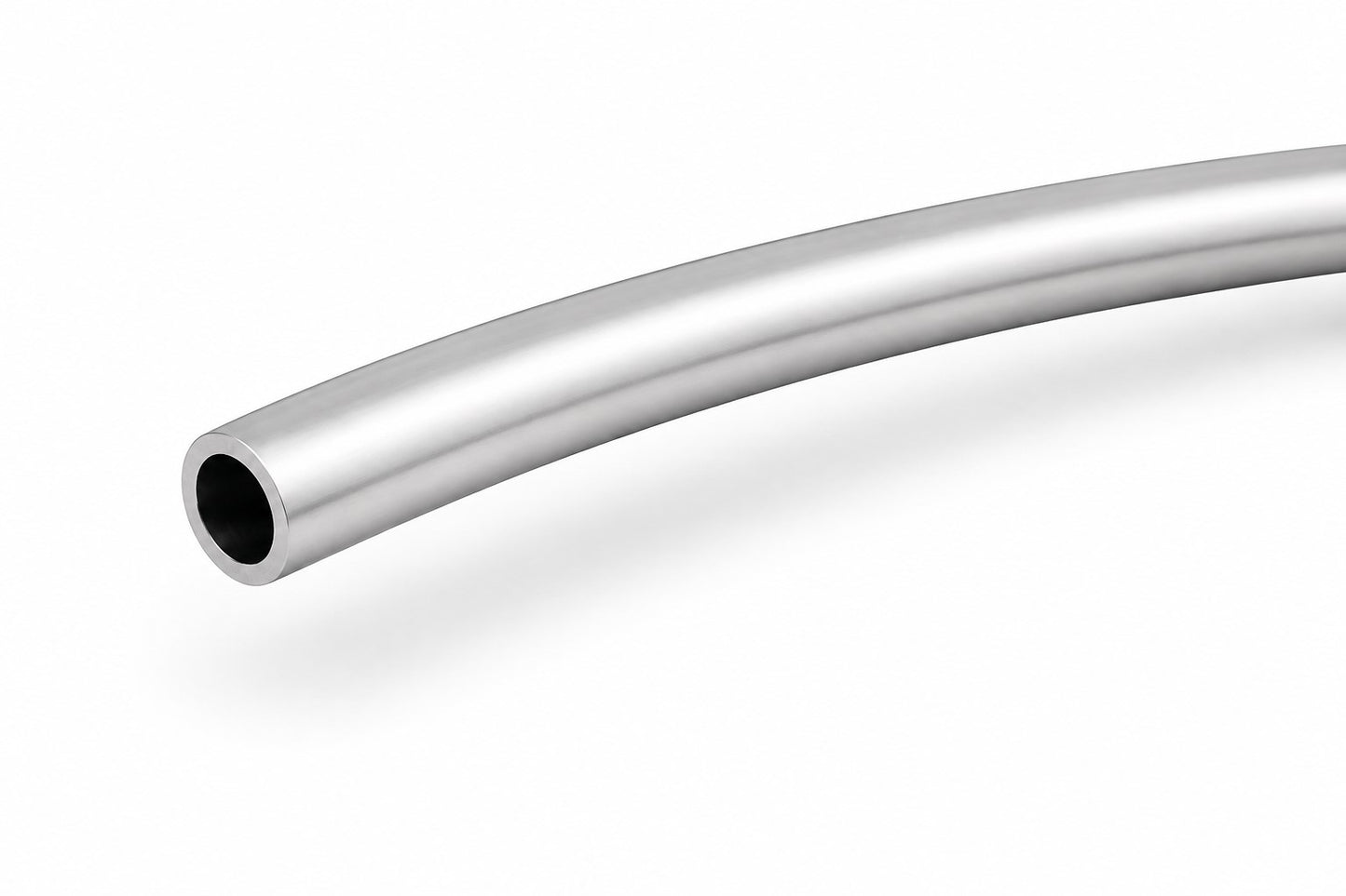 Rohrende des Edelstahlrohrs 8x1 mm AISI 316L (EN 1.4404)