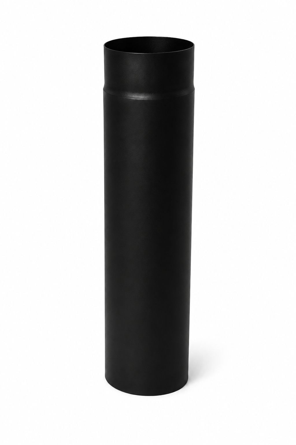Schwarzes Ofenrohr DN 120 aus 2 mm Stahl für Kamin- und Holzöfen