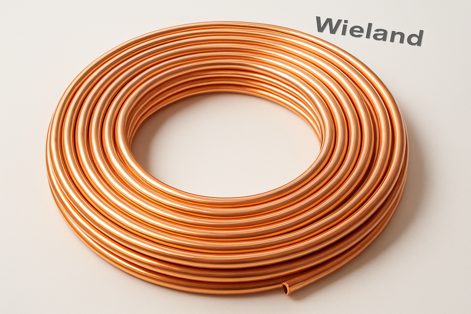 Kupferrohr 8x1 mm weich im Ring Wieland EN1057
